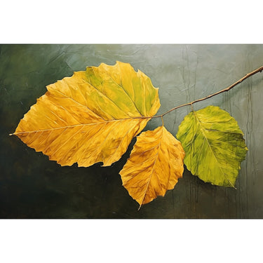 Large Leaf Painting